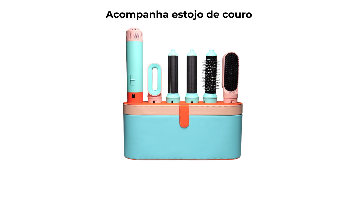 Escova Secadora 5 em 1 MultiStyler – Modela, Alisa e Dá Volume com Facilidade