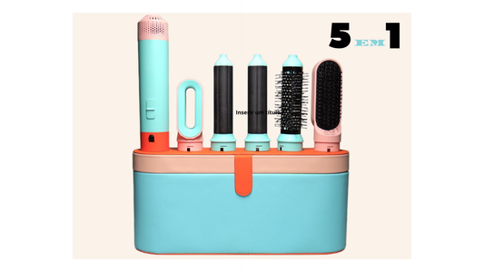 Escova Secadora 5 em 1 MultiStyler – Modela, Alisa e Dá Volume com Facilidade